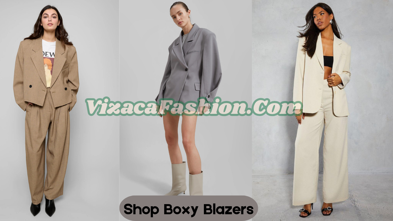 Shop Boxy Blazers