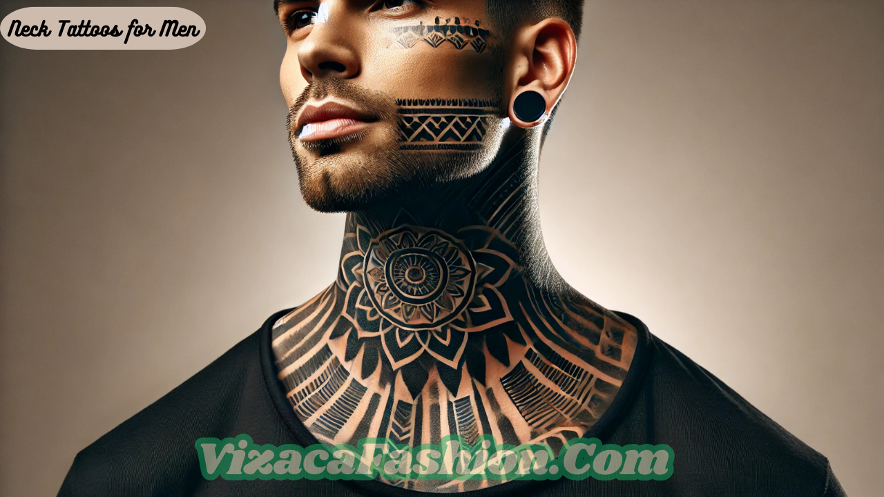 Neck Tattoos for Men